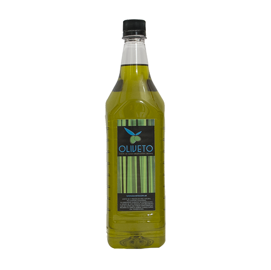 Aceite de Oliva Virgen Extra - 1B0 Presion en frio, acidez menor al 0.8% - BOTELLA PET 0.5 LTS