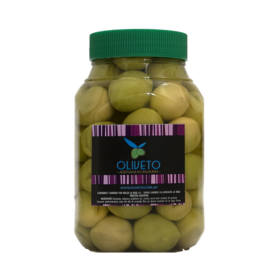 Aceitunas verdes enteras - 500 GRS