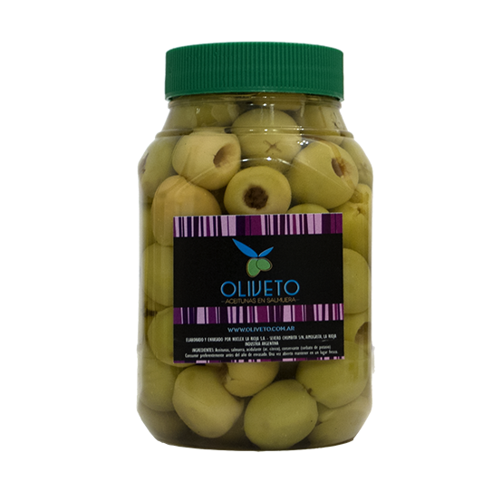 Aceitunas verdes descarozadas - 450 GRS